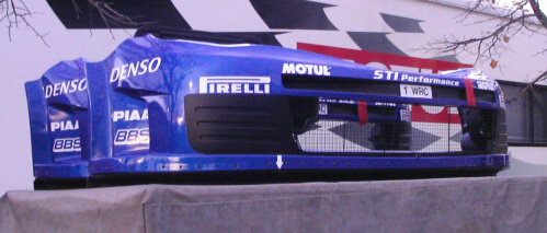 インプレッサWRC2008フロントバンパー